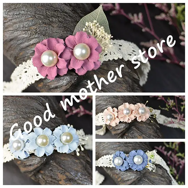 

Повязка на голову с цветами для новорожденных, реквизит для фотосъемки новорожденных, модный головной убор с цветами для девочек, реквизит ...