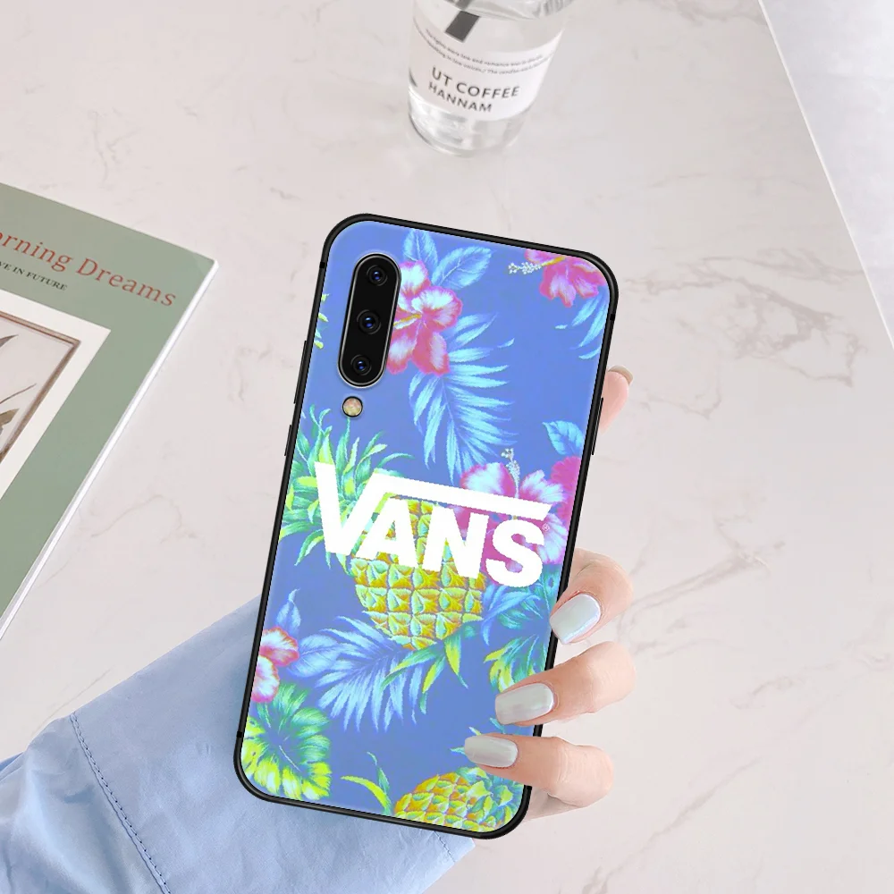 

Luxury Trendy Fashion Brand Vans Phone Case Cover For Samsung Galaxy A7 8 10 20 20e 21 30 30S 31 41 50 50S 51 70 71 91 black
