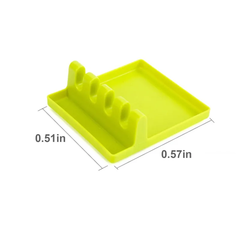 

Plastic Spoon Rest Kitchen Organizer for Fork Spatula Rack Spoon Holder Stand Tableware Storage Rack for Spoon Pot Lid Holder