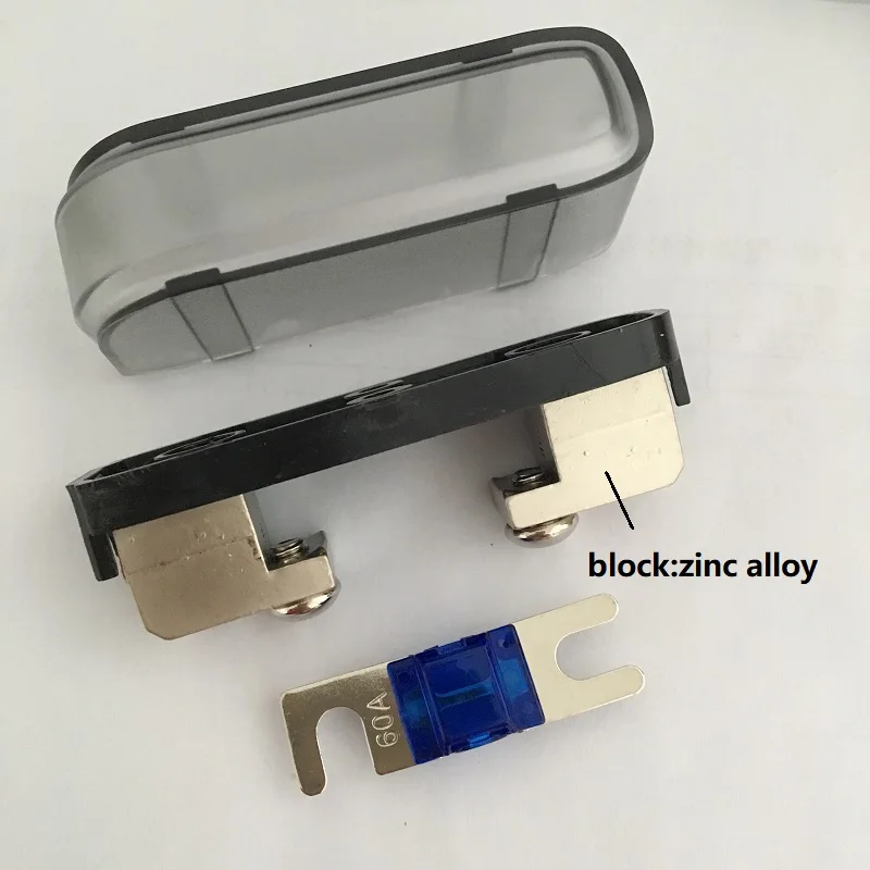 Автомобильный держатель плавкого предохранителя постоянный ток 20A-100A 12 В