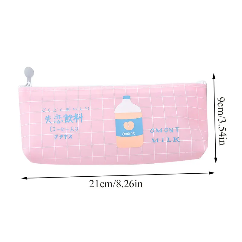 Модная Женская дорожная косметичка из ПВХ на молнии пенал для макияжа органайзер