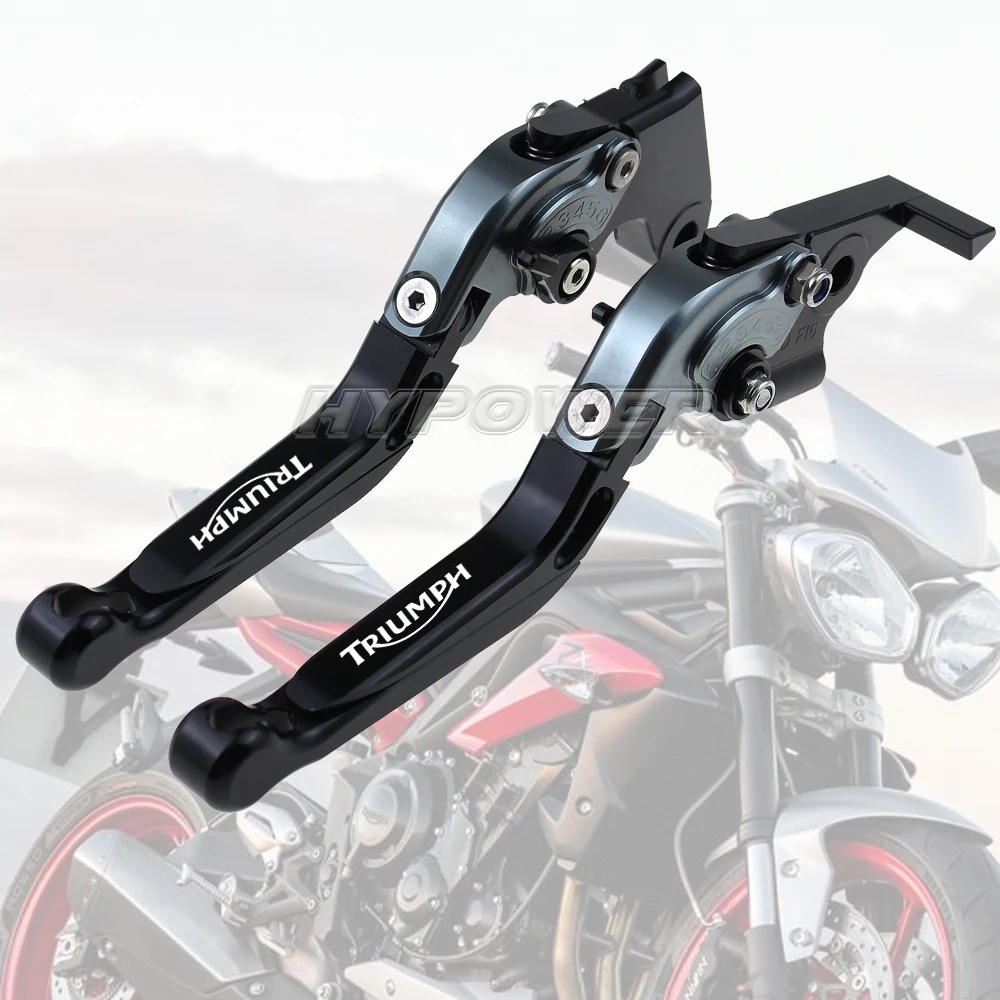 20 цветов CNC Регулируемые рычаги тормозной муфты мотоцикла для Triumph 675 STREET TRIPLE 2008 2016
