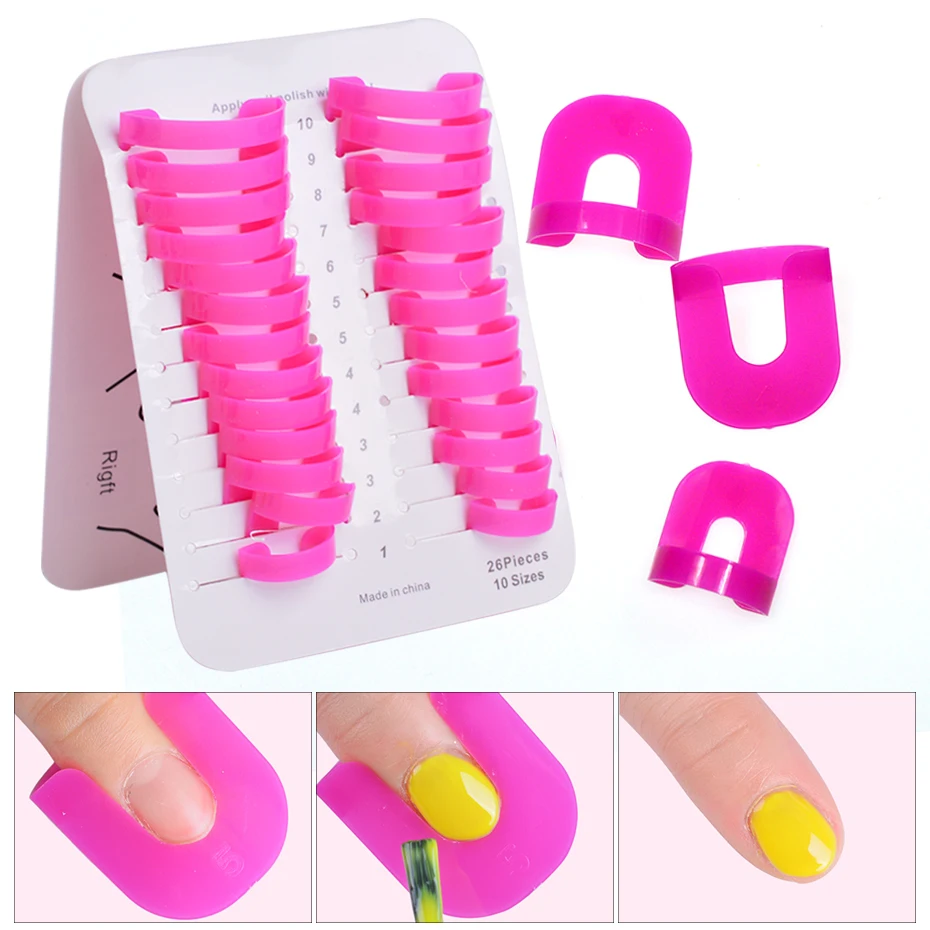 26 шт. U образные формы для ногтей|Комплекты и наборы| |