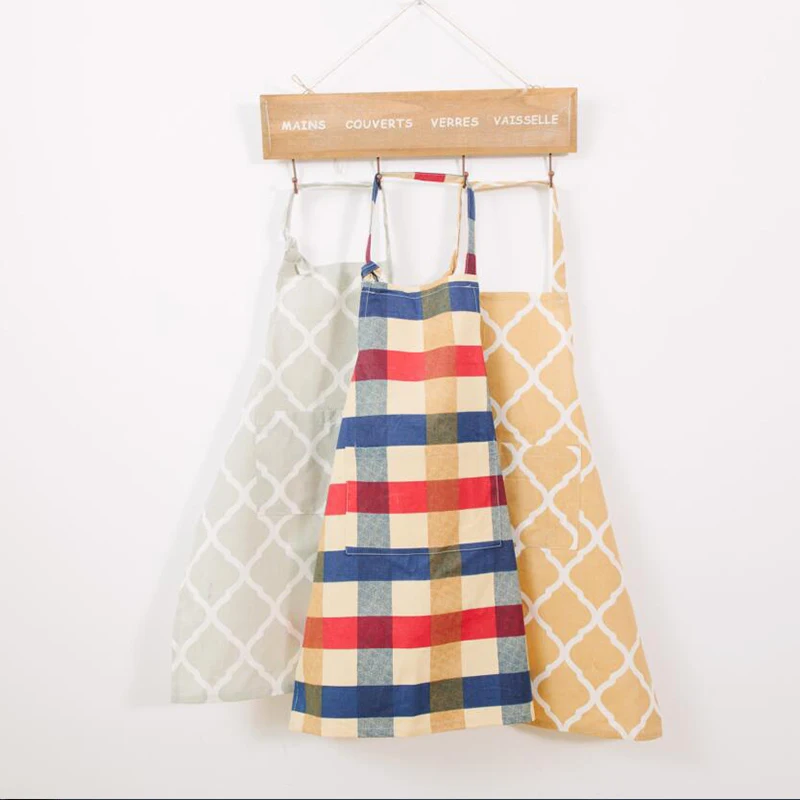 Модный мужской и женский простой Регулируемый Кухонный нагрудник для кухни