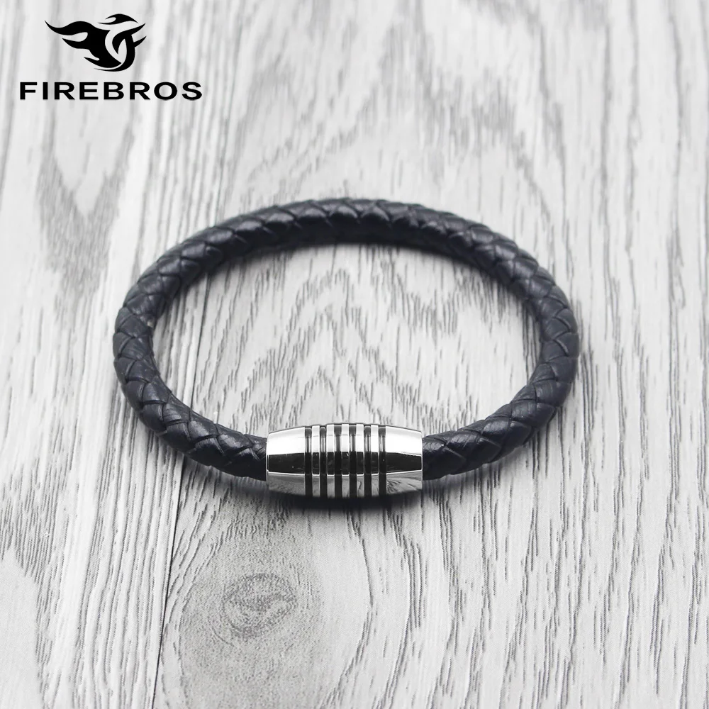 FIREBROS серебряный цвет нержавеющая сталь Магнитная застежка Простой 6 м красный