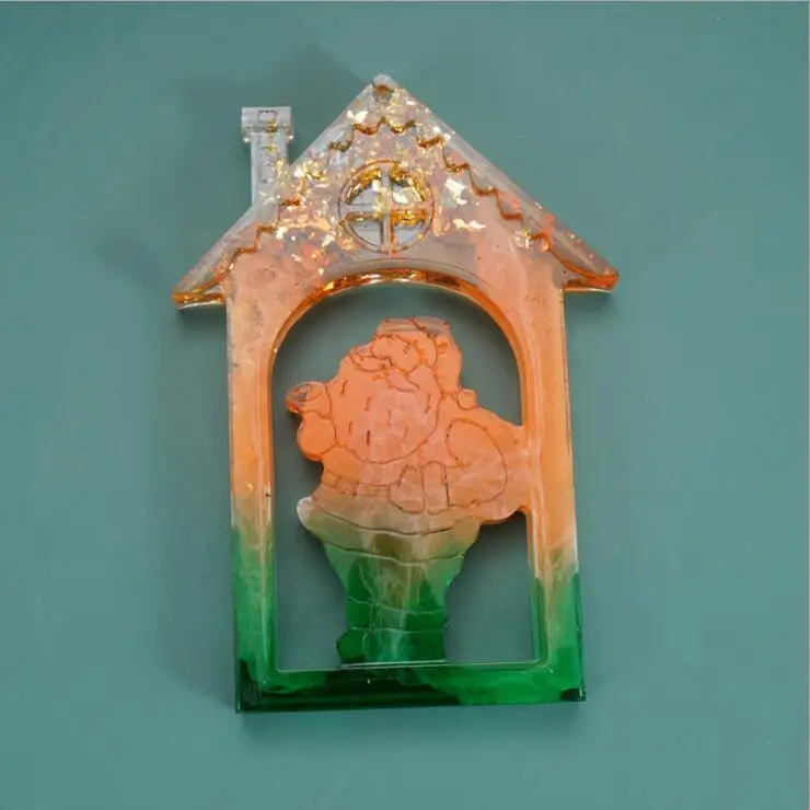 Новая прозрачная силиконовая форма из смолы декоративное рукоделие