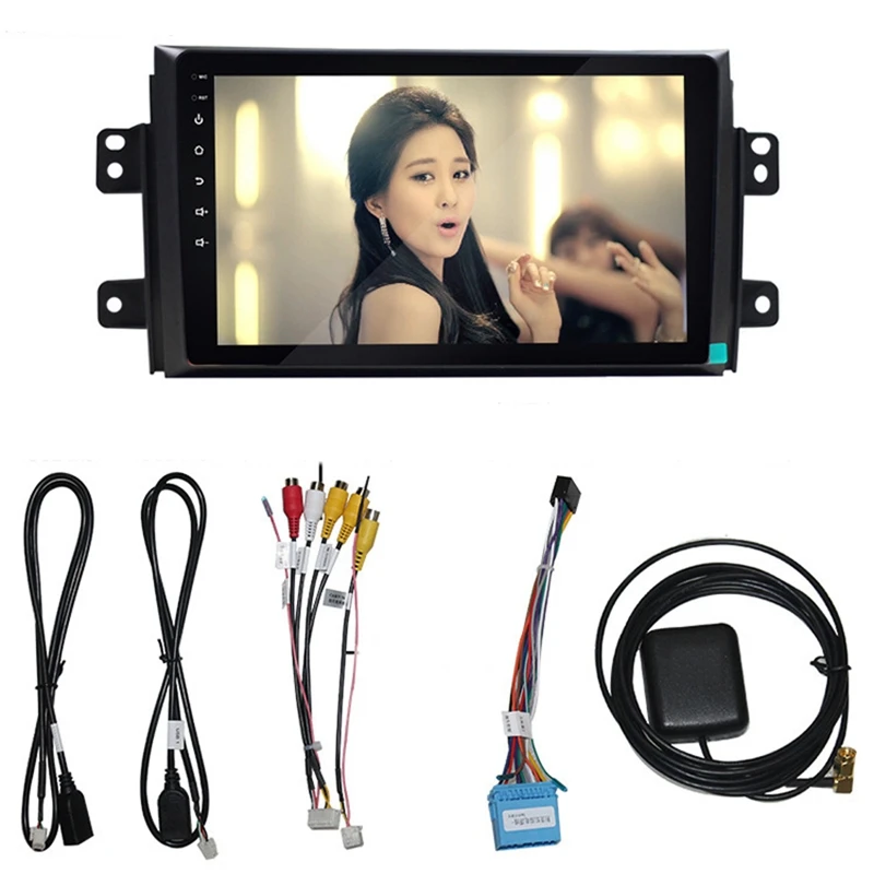 Android 9 0 2 + 32G Автомобильный DvD стерео для Suzuki SX4 2006 2015 дюймов Din HD IPS Touchsn GPS навигация