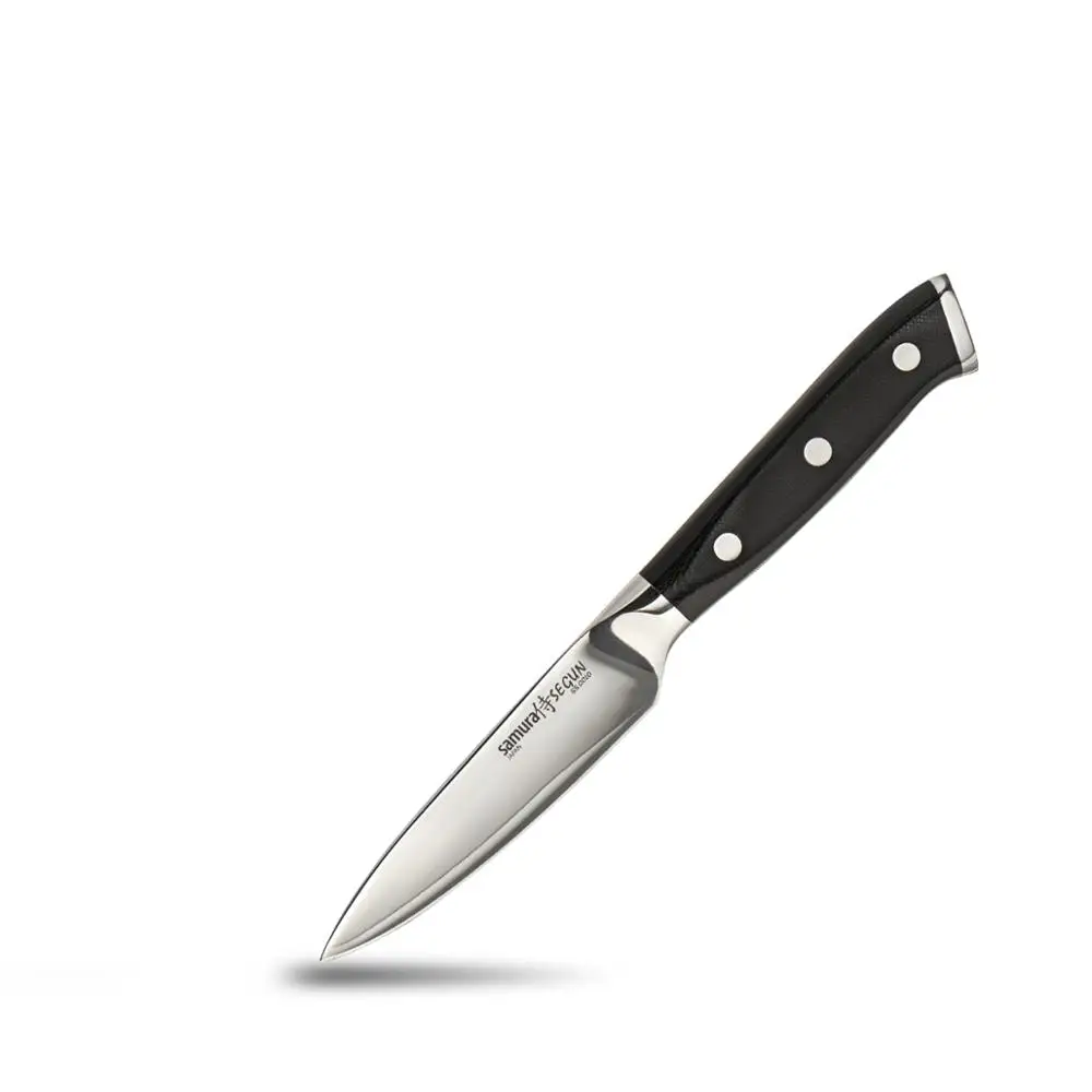 SS 0010 Нож Шеф Повар Серия Segun 3 Слоя AUS 10 Японский Нержавеющей Стали 3.5 Дюймов (87 мм) G10