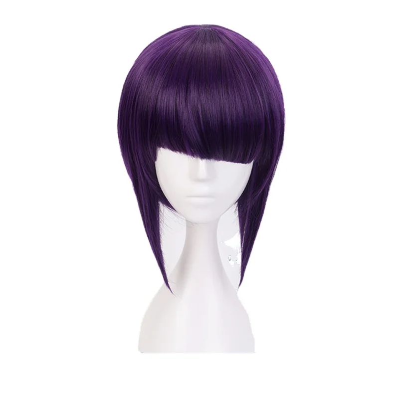 

My Hero Academia Cosplay Kyoka Jiro Short Purple Wig Boku No Hero Academia Heat Resistant Synthetic High Temperature Wire Wig