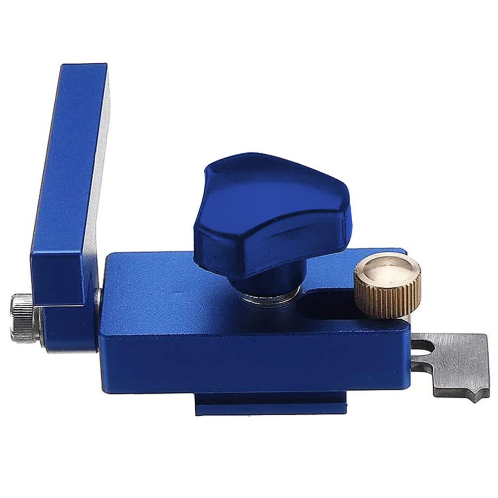 

Т-образный ограничитель для деревообработки, прочный высококачественный синий алюминиевый сплав, ручные инструменты «сделай сам», Т-образ...