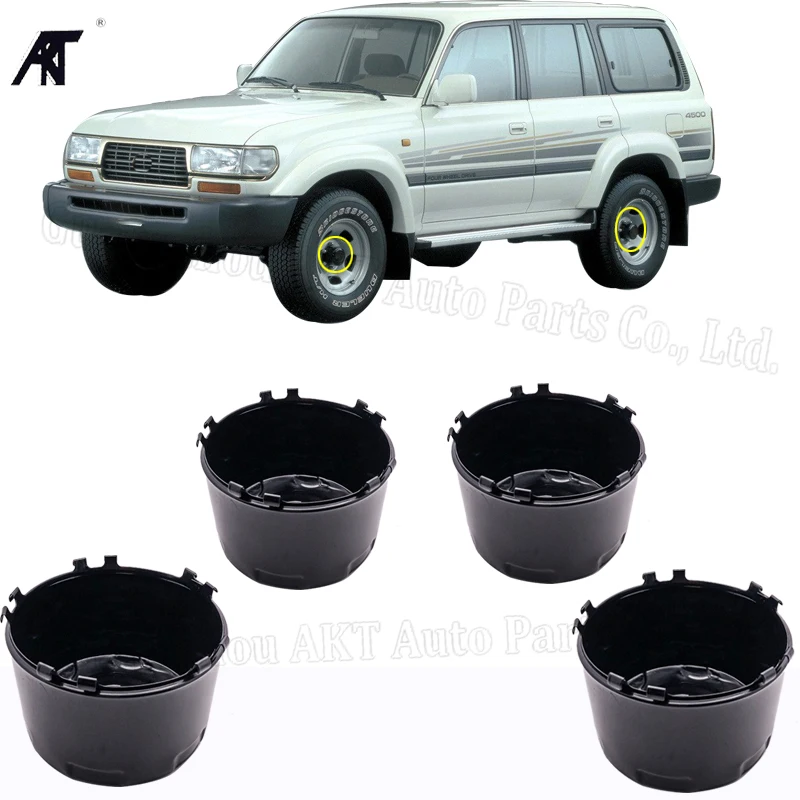 

Wheel Hub Caps For TOYOTA Land Cruiser LC800 LC00 4700 4500 HDJ101,UZJ100 1998-2008 Hub cover TY-090 42603-60261