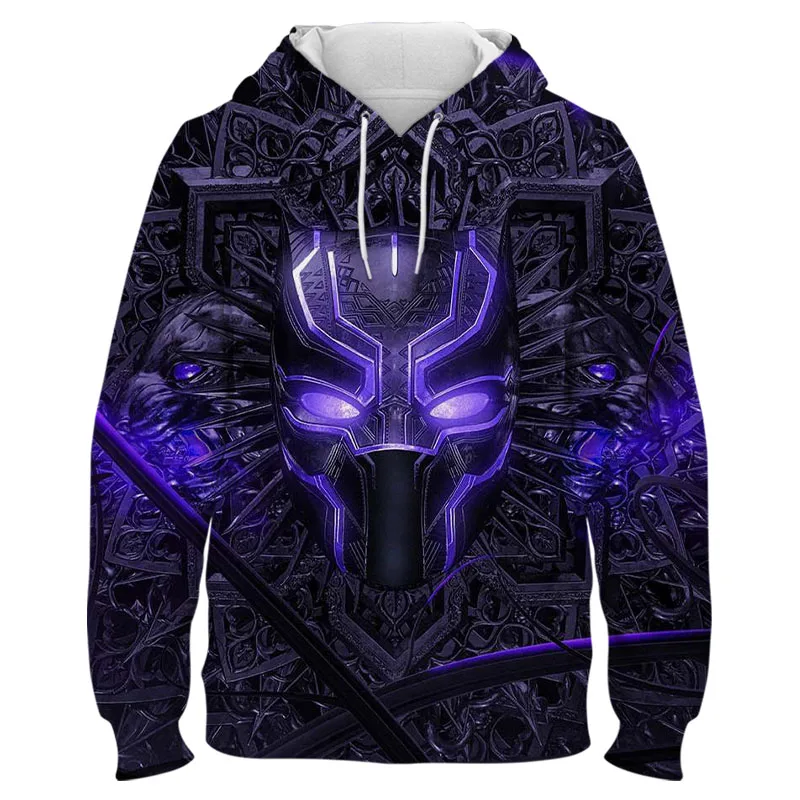 Толстовка Мужская/женская оверсайз с длинным рукавом и 3D-принтом на весну/осень -