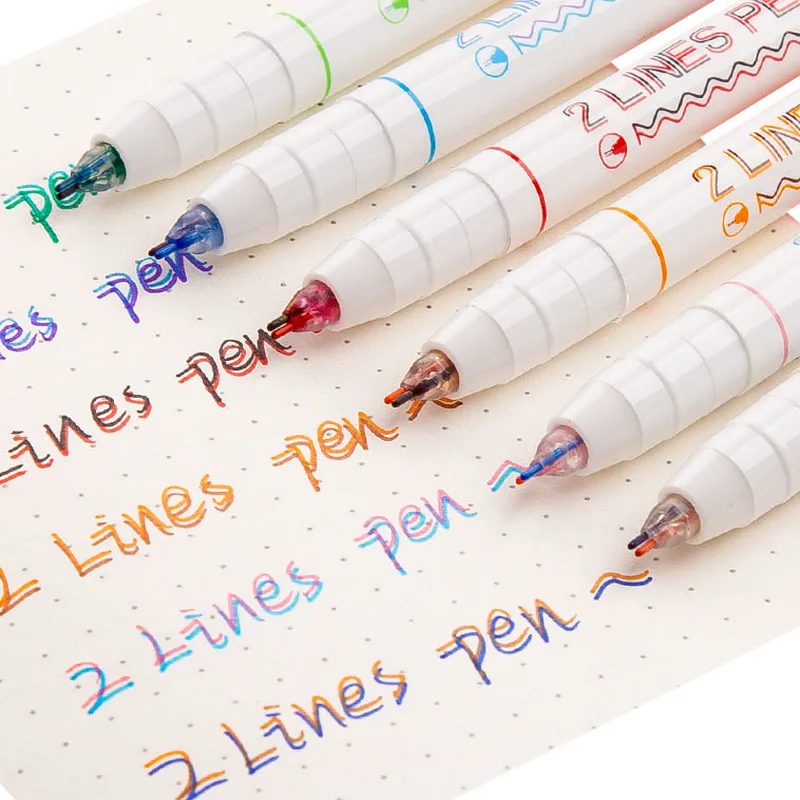 3D двойная линия маркер для белой доски арт Comics &quotсделай сам&quot Студент