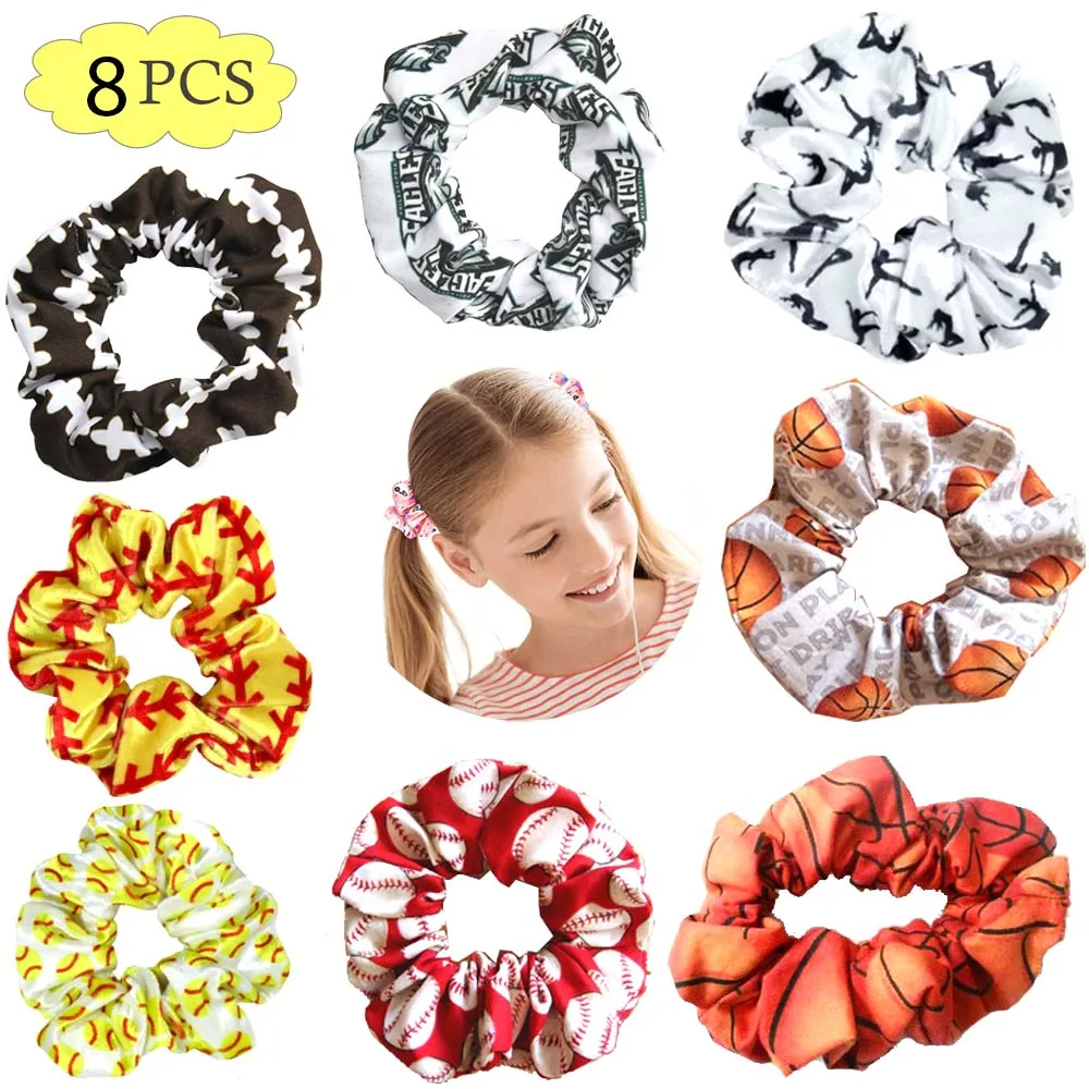 Бесплатная доставка 8 видов спорта футбол Софтбол веселые резинки вдохновленные