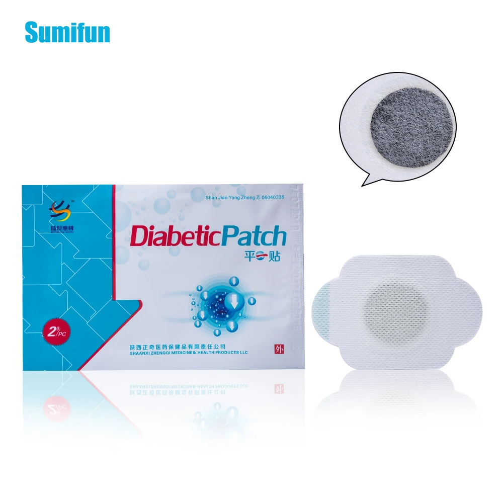 

1bag Sumifun Diabetic Patch Stabilizes Blood Sugar level balance Blood Glucose Patch Natural Herbs Diabetes Plaster Patch C1312