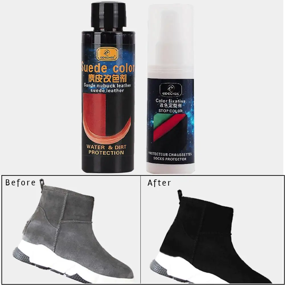 Кожа изменение цвета агент набор цвет ing восстановление для нубука кожа замша
