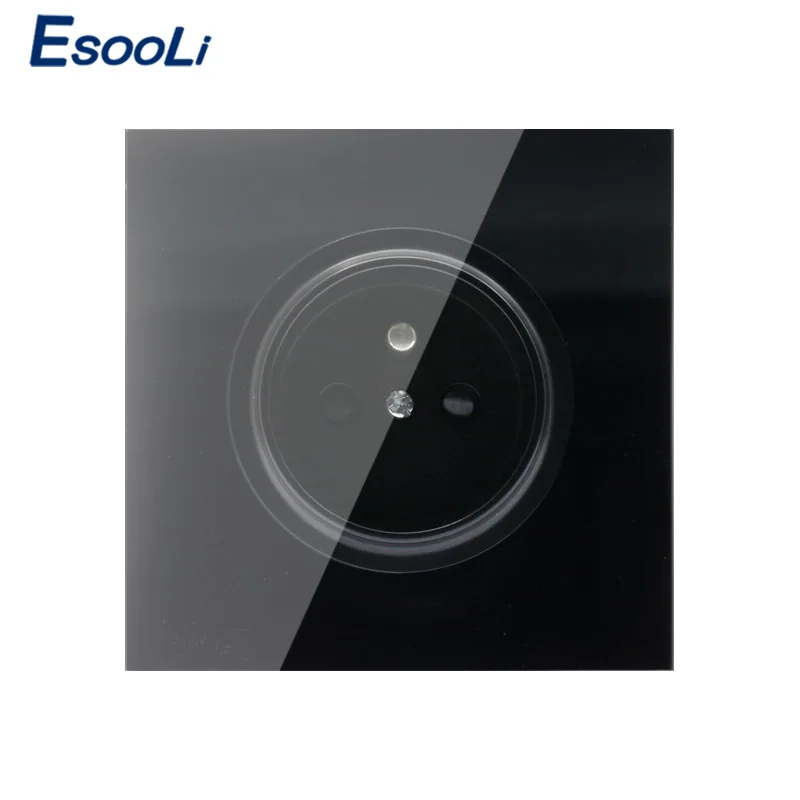 Новое поступление 2019 настенная розетка Esooli с заземлением и защитой от детей 16 А