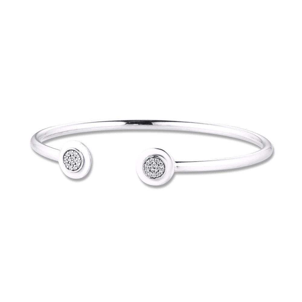 Подпись браслеты 100% 925 стерлингового серебра ювелирные украшения для Для женщин