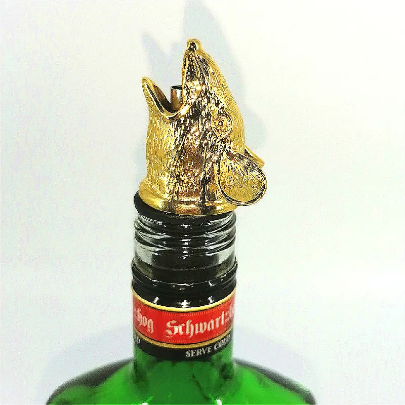 Китайская культура знаки зодиака винный рот носики из цинкового сплава голова