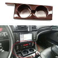 50 hot sales car cup holder wood grain durable drink bottle holder with gap for bmw 5 series 540i m5 e39 97 03