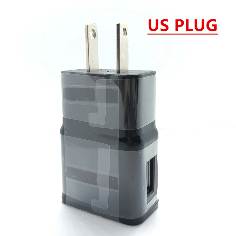 US Charger USB C зарядное устройство 2A зарядный дорожный адаптер кабель для настенного зарядника для SAMUNG A50 OPPO Reno Z 10x Zoom K3, Find X, R17 Pro Neo Phone - Тип штекера: US Charger