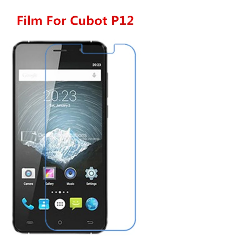 1/2/5/10 шт. ультратонкая прозрачная защитная пленка для HD ЖК-экрана с тканевой пленкой для очистки Cubot P12.