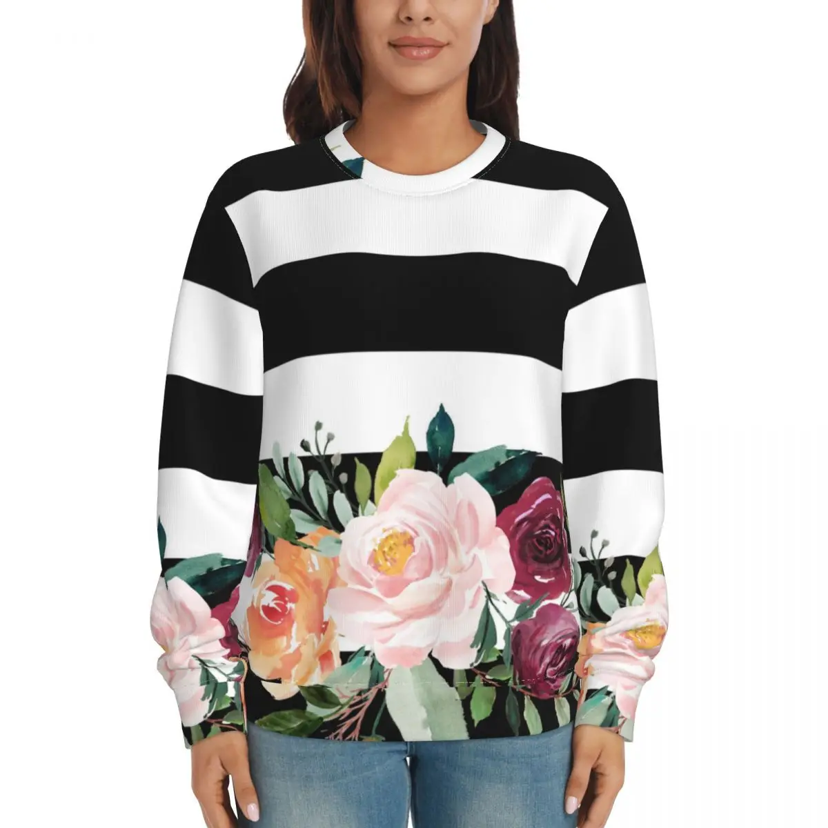 

Hoodie Women Vintage Oversized Hoodie Autumn Fashion Sweatshirt Women Long Sleeve Print Pullover Womens Tops