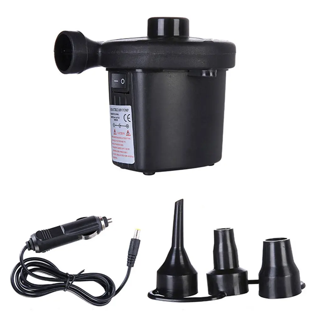 DC 12v Портативный электрический воздушный насос матрас Лодка Авто Воздушный