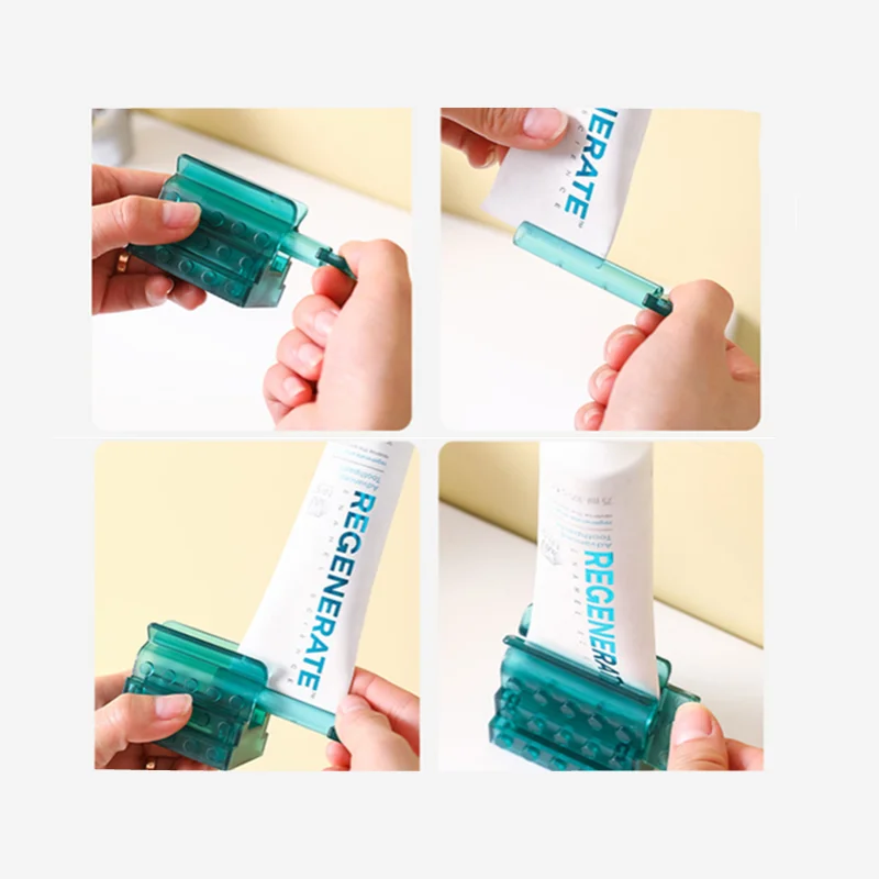 

Многофункциональный пресс для выдавливания зубной пасты в тюбике, ручное устройство для зубной пасты, хорошее качество, прищепка для очище...