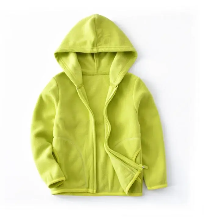 2019 новая зимняя флисовая Детская куртка пальто модная повседневная одежда