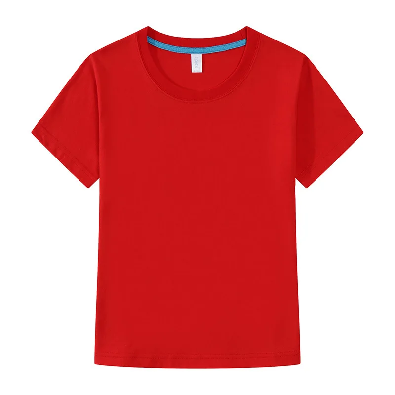 

Children round collar short sleeve T-shirt custom diy guanggu shan