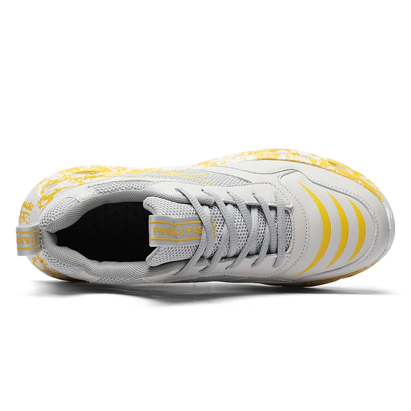 

Sneakers Men Outdoor Jogging Sport Shoes Waterproof Cushion Leather Tourism Casual Non-Slip Training Running Shoes Tennis