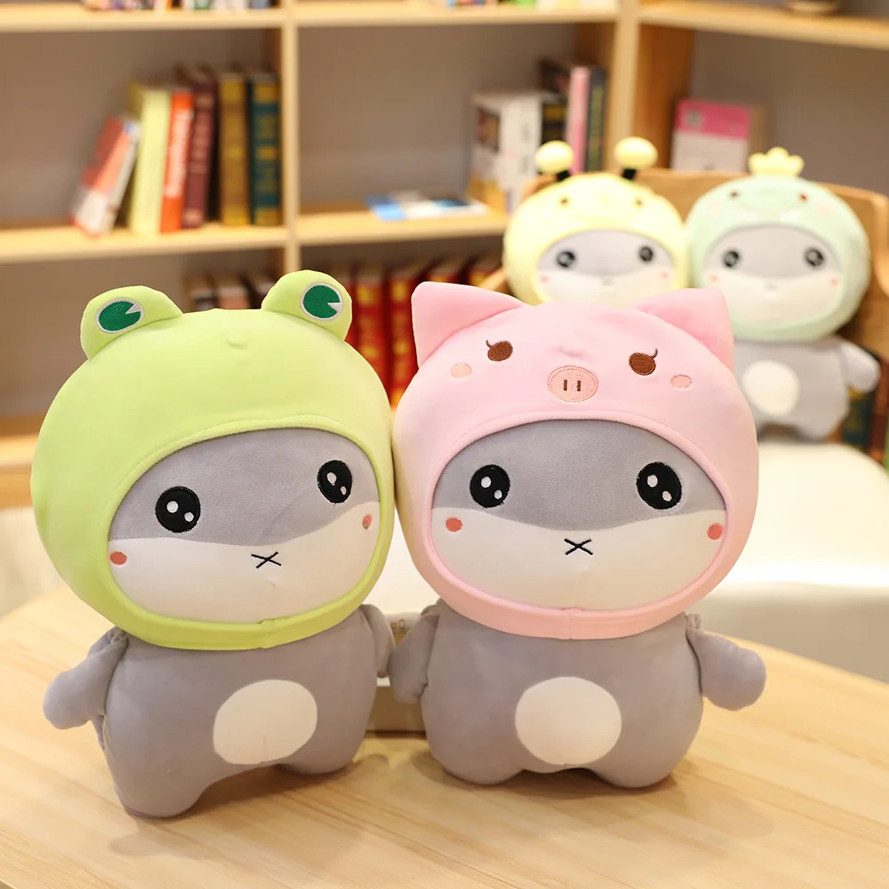 Nooer милый кавайный хомяк плюшевые игрушки подарок для детей пчела кролик