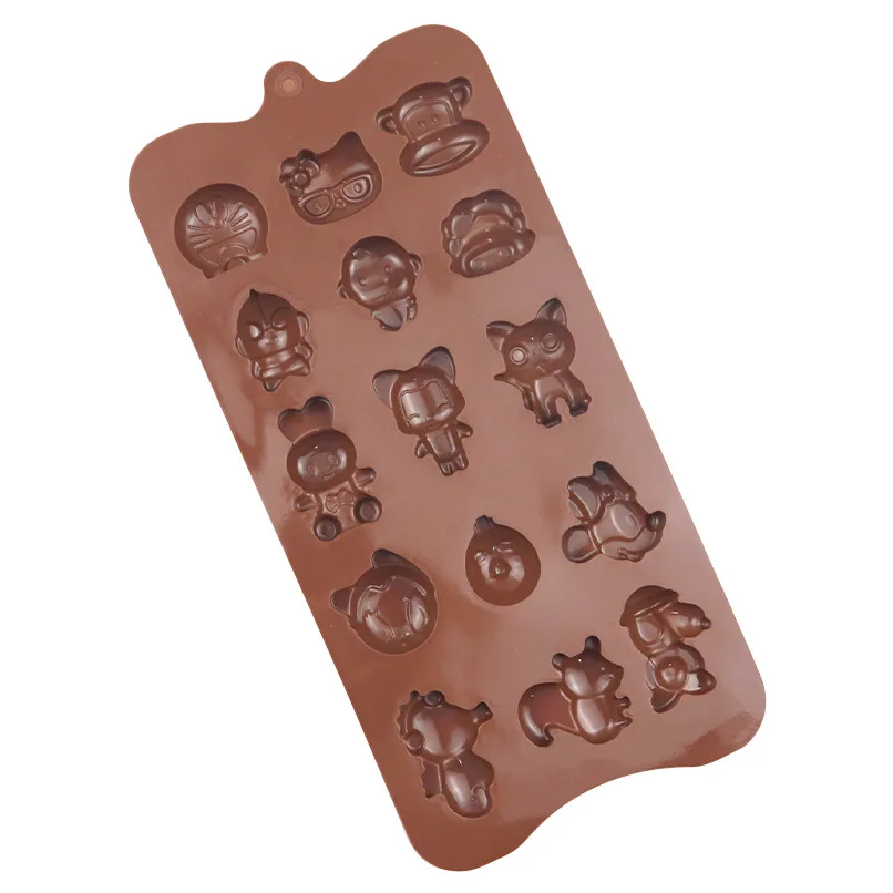 15 животных Деньги искусственная вощина печенья шоколадная форма печенье формы