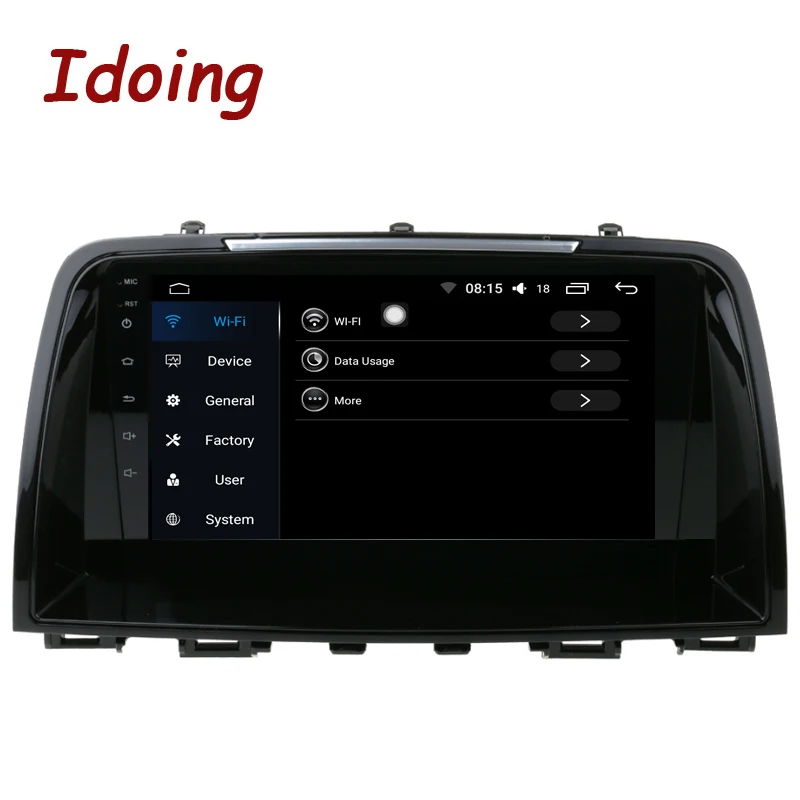 Автомобильный мультимедийный плеер Idoing 9 &quotIPS 2.5D 4 Гб + 64 ГБ 1Din Android радио GPS для Mazda