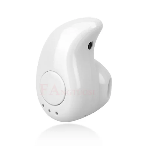 FANGTUOSI S530 мини беспроводные Bluetooth наушники в ухо спортивные с микрофоном наушники гарнитура наушники для iPhone 7 - Цвет: white
