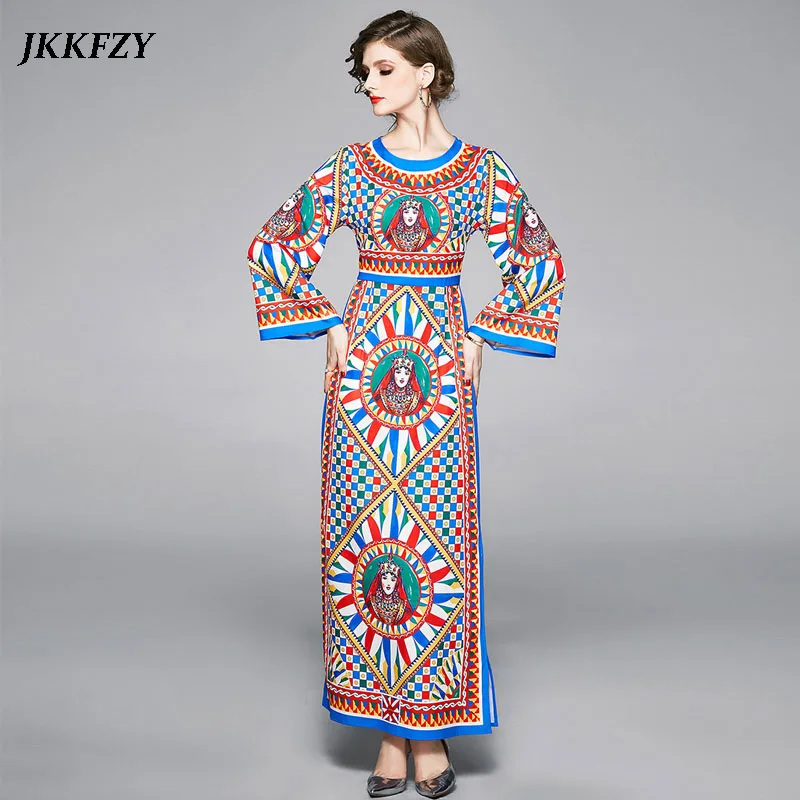 Женское модельное платье большого размера винтажные платья с круглым вырезом и