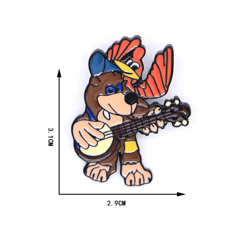 Заколки для видеоигр Banjo Kazooie эмалированные булавки ограниченная серия булавка