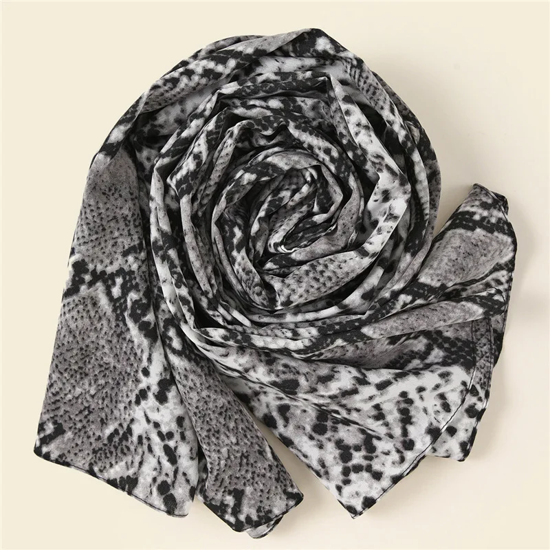 

Hart foreign trade shawl headband Malaysian style snake skin scarf S21