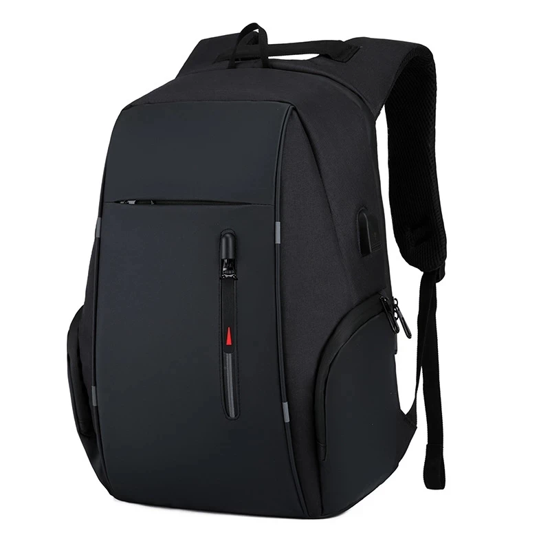 Водонепроницаемый деловой рюкзак для мужчин и женщин, дорожная сумка для ноутбука 15,6, 16, 17 дюймов с USB-разъемом, школьный ранец с защитой от к...