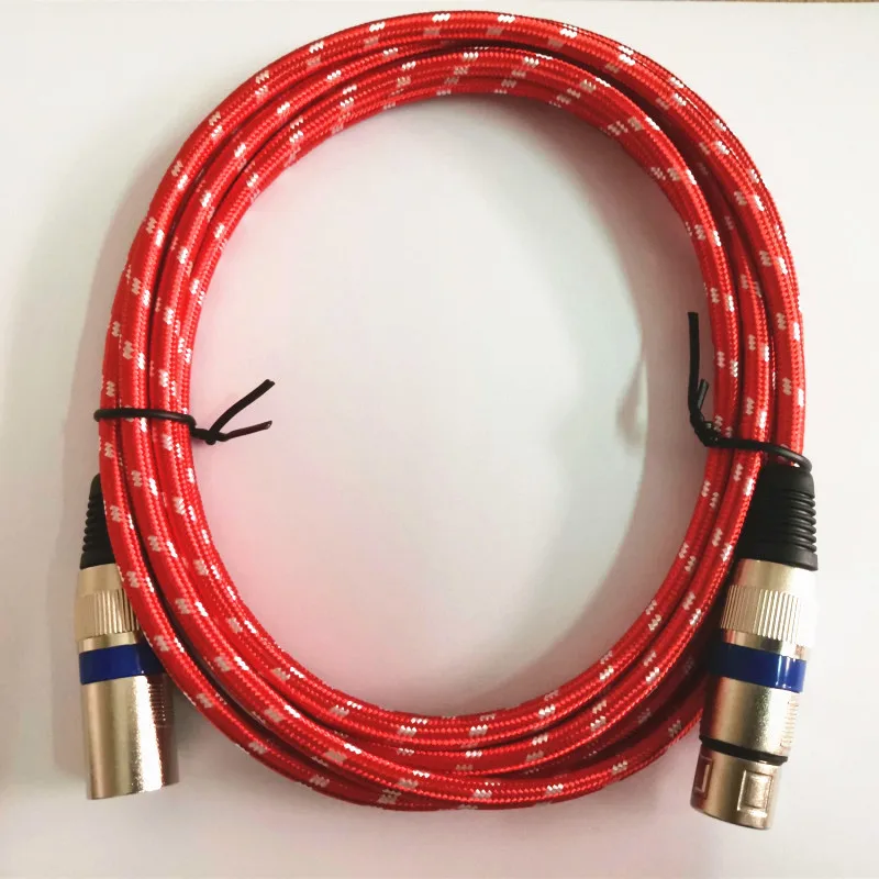 Кабель-удлинитель XLR 3 Pin M/F папа мама | Электроника