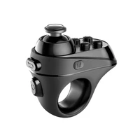 r1 ring shape bluetooth compatible vr remote controller wireless gamepad for mobile phone vr headset tablets selfie smart device
