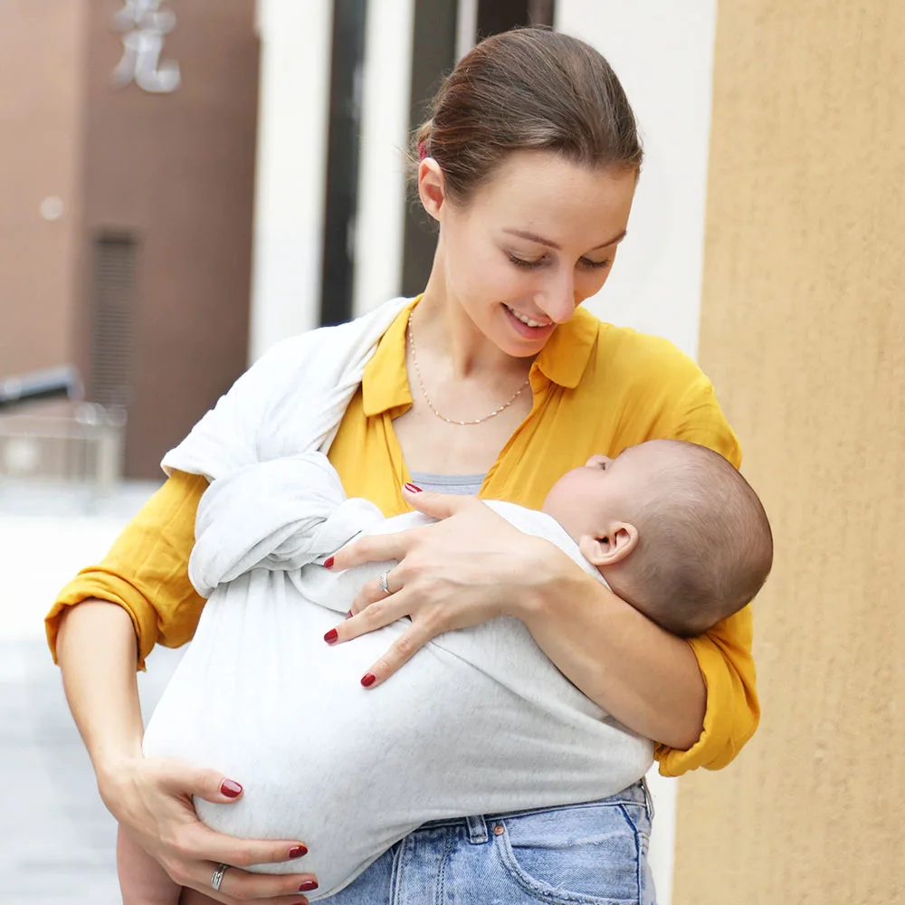 Рюкзак слинг для новорожденных из натурального хлопка 35 фунтов|sling with rings|baby sling