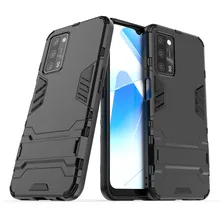 Armor Bumper For OPPO A55 5G Case For OPPO A55 5G Cover Shockproof PC Silicone Hard Protective Phone Cover For OPPO A55 Fundas