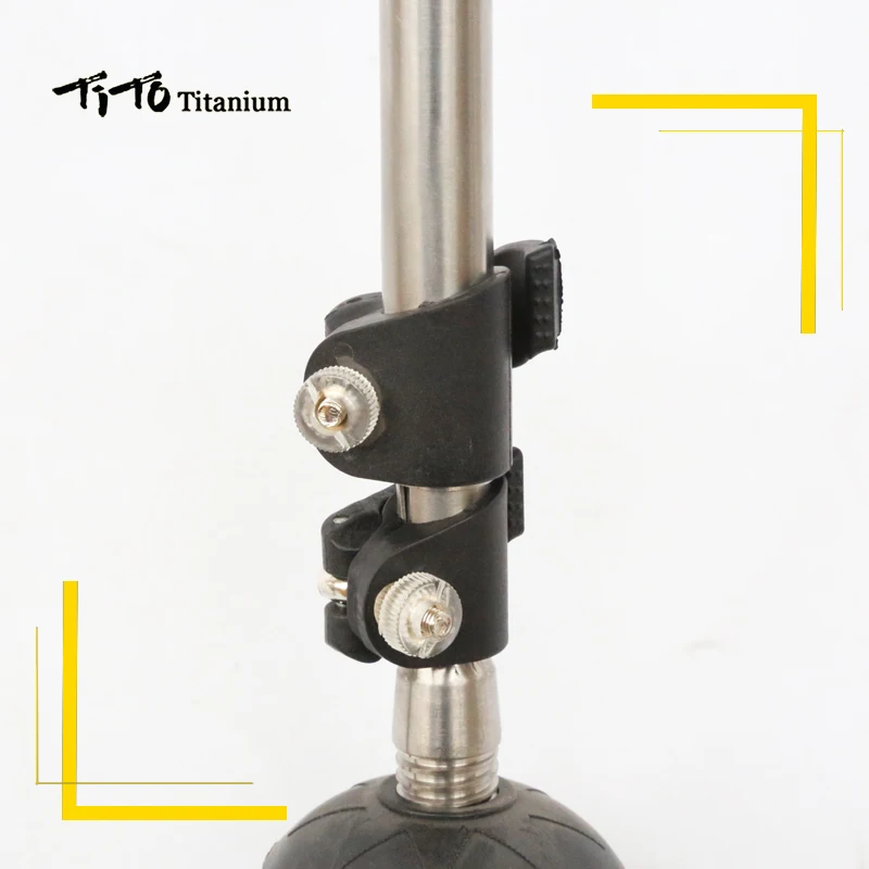 Титановая палка для трекинга походная GR9 из титанового сплава легкая