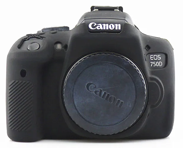 EOS 750D T6i black Камера чехол средства ухода за кожей для SONY A9 A7 III A7R III однообъективной зеркальной камеры Canon EOS титановый Электролитный электрод со случайно выбранным R 250D 5D Mark III IV 5D3 5D4 3000D 4000D 800D 750D SL3 T6i T7i - Цвет: EOS 750D T6i black