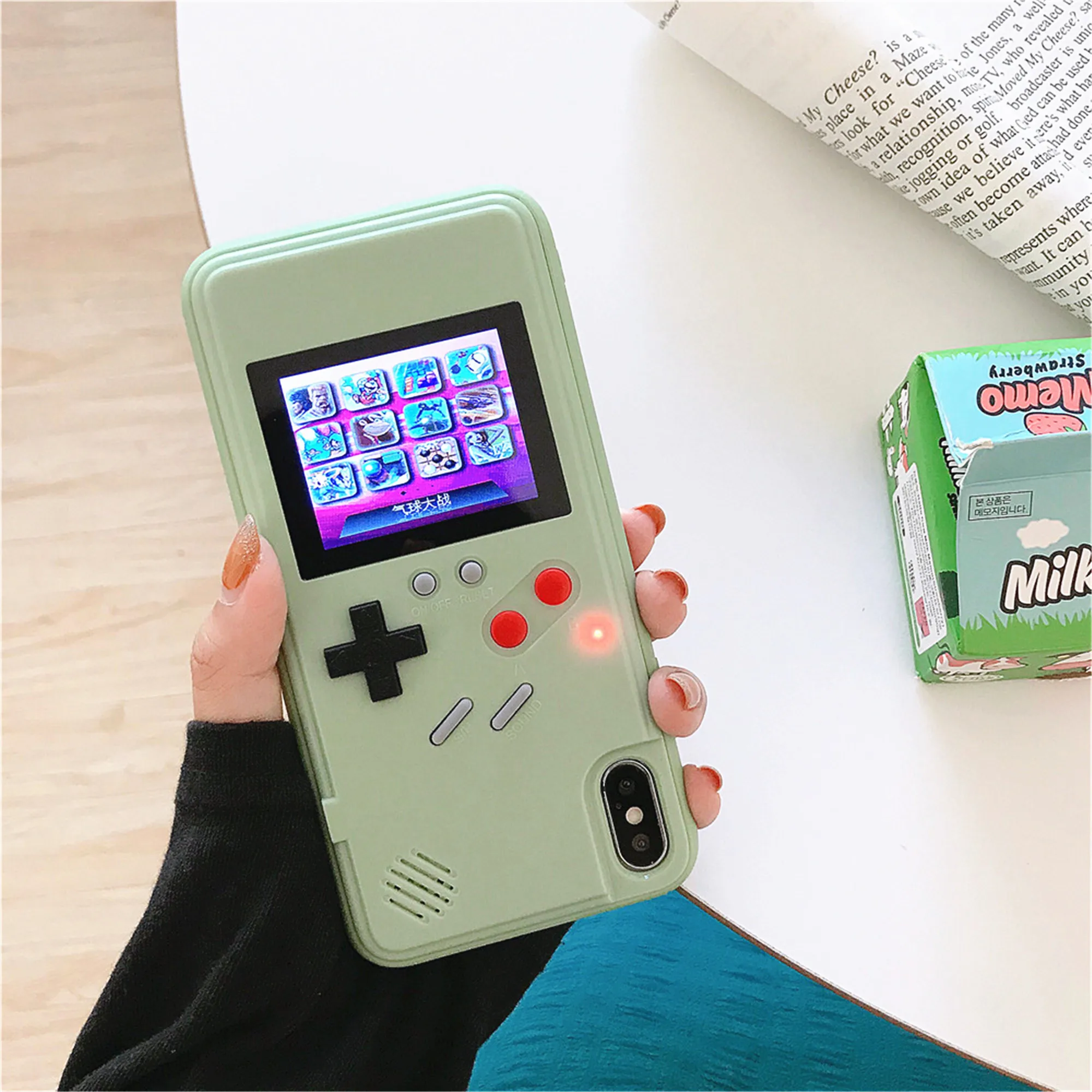 Чехол для телефона Gameboy 2LC чехол Huawei weip20 P30 Mate20 Mate30 Pro Honor 8x 9X 20 36 цветной дисплей