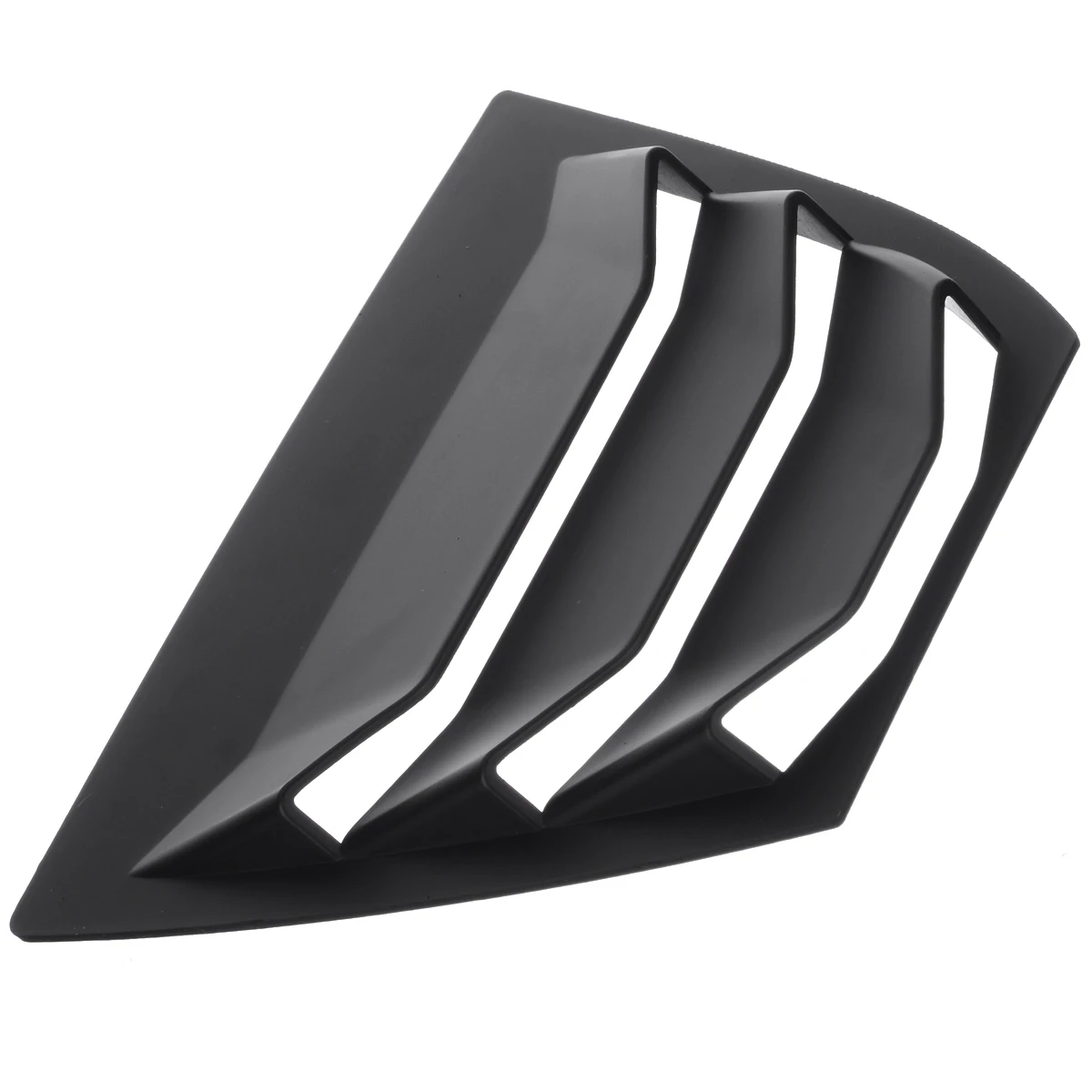 1 пара заднего четверти крышка Панель боковые окна жалюзи DIY Литье ABS Матовый