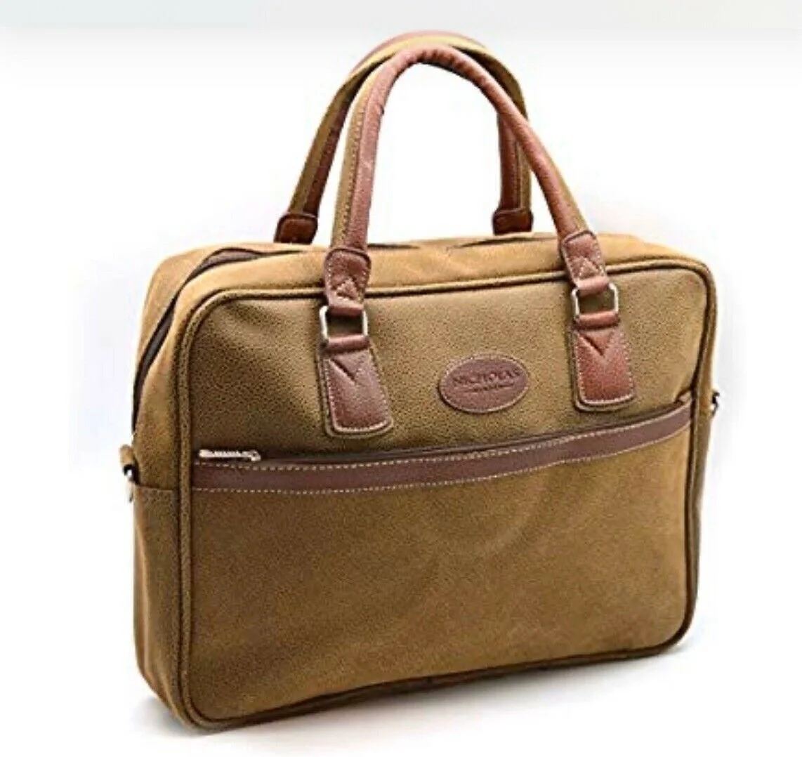 

Winter Messenger Bag Briefcase 15.7" Laptop Carry Bag Case with Starp