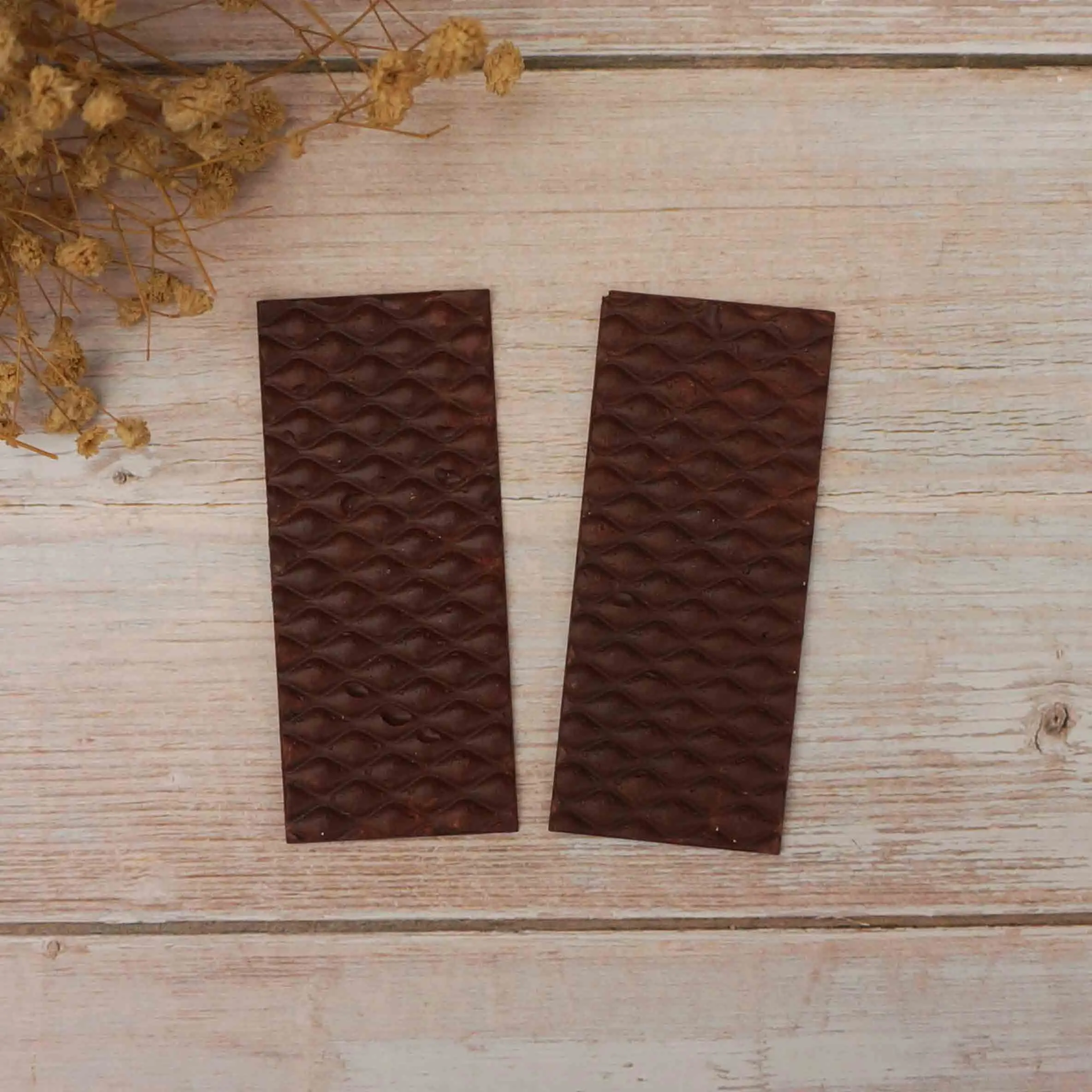 Маленькая фотоформа для шоколада с рисунком в виде рыбьей чешуи декоративная